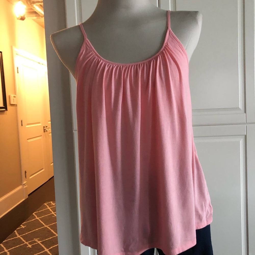 Victoria’s Secret Tee Shop Cami with Built-in Shelf Bra